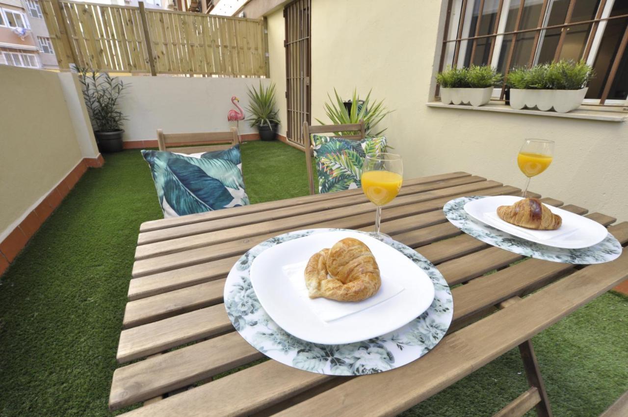 Luminoso Y Coqueto Apartamento Con Jardin Malaga Ngoại thất bức ảnh